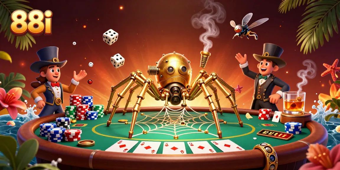 Catch exciting wins at 88i's vibrant poker scene filled with steampunk charm.